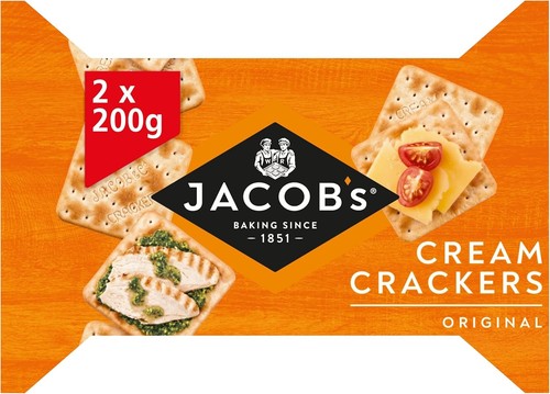Authentic cream crackers 400g - cream,