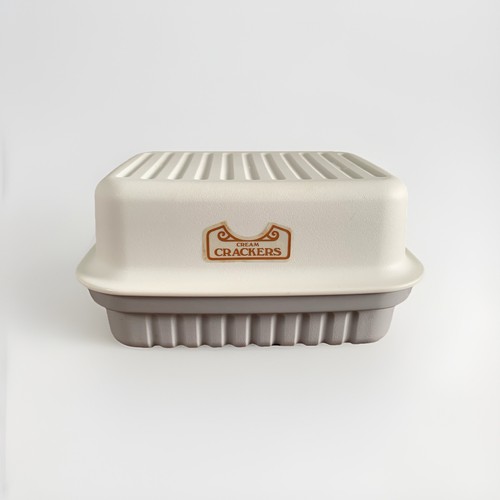 Vintage tupperware cream - vintage,