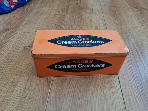 Jacob cream crackers tin - jacob's,