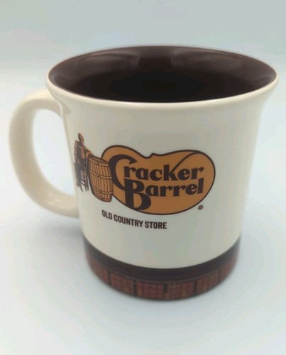 Cracker barrel coffee mug - barrel,