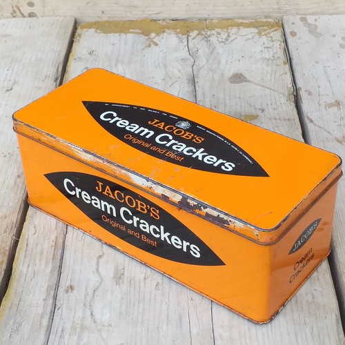 Vintage jacob cream crackers - cream,